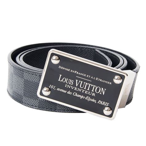 how much is a black louis vuitton belt|louis vuitton men belt authentic.